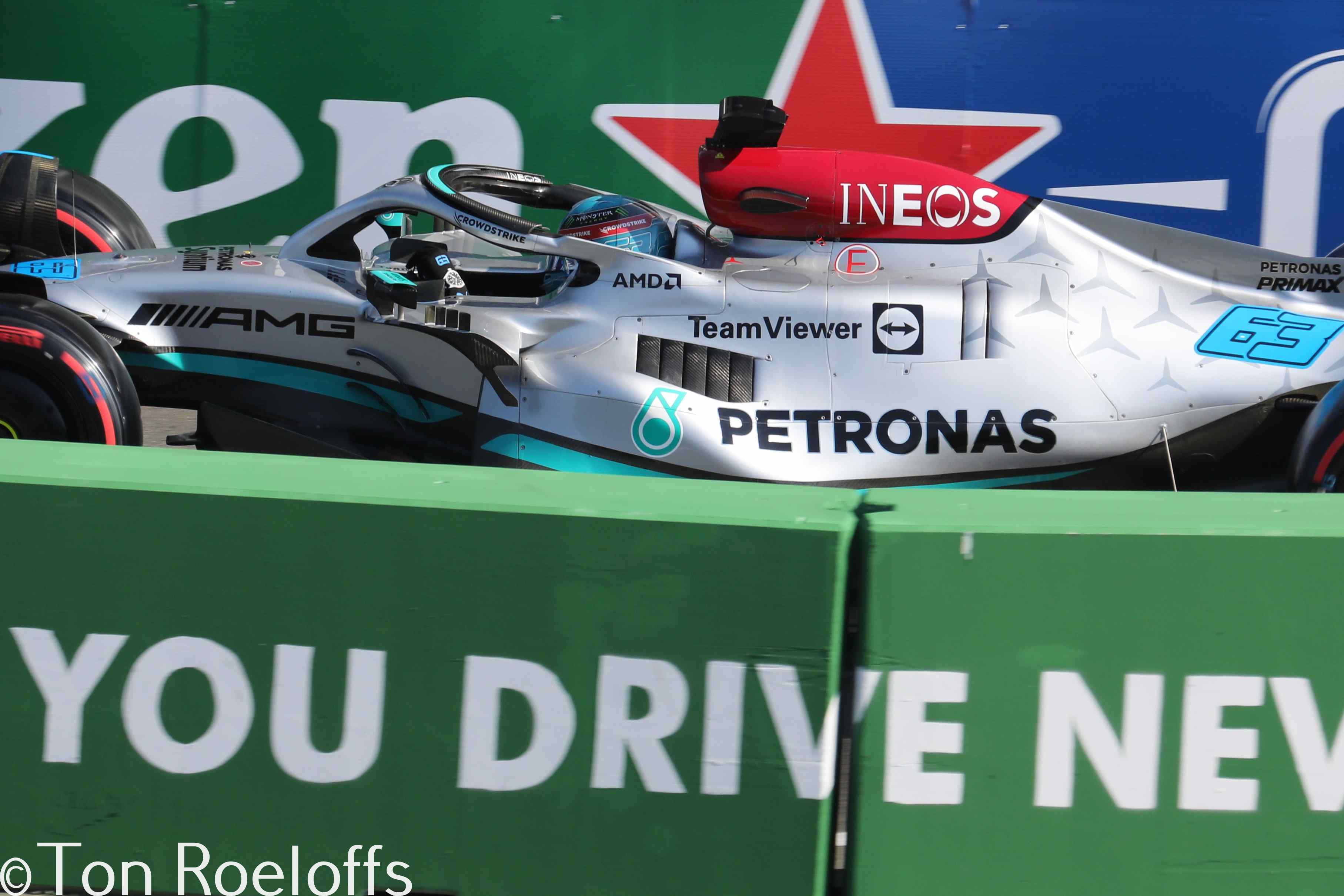 Vettel verremt zich